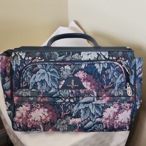Floral Tapestry Travel Bag